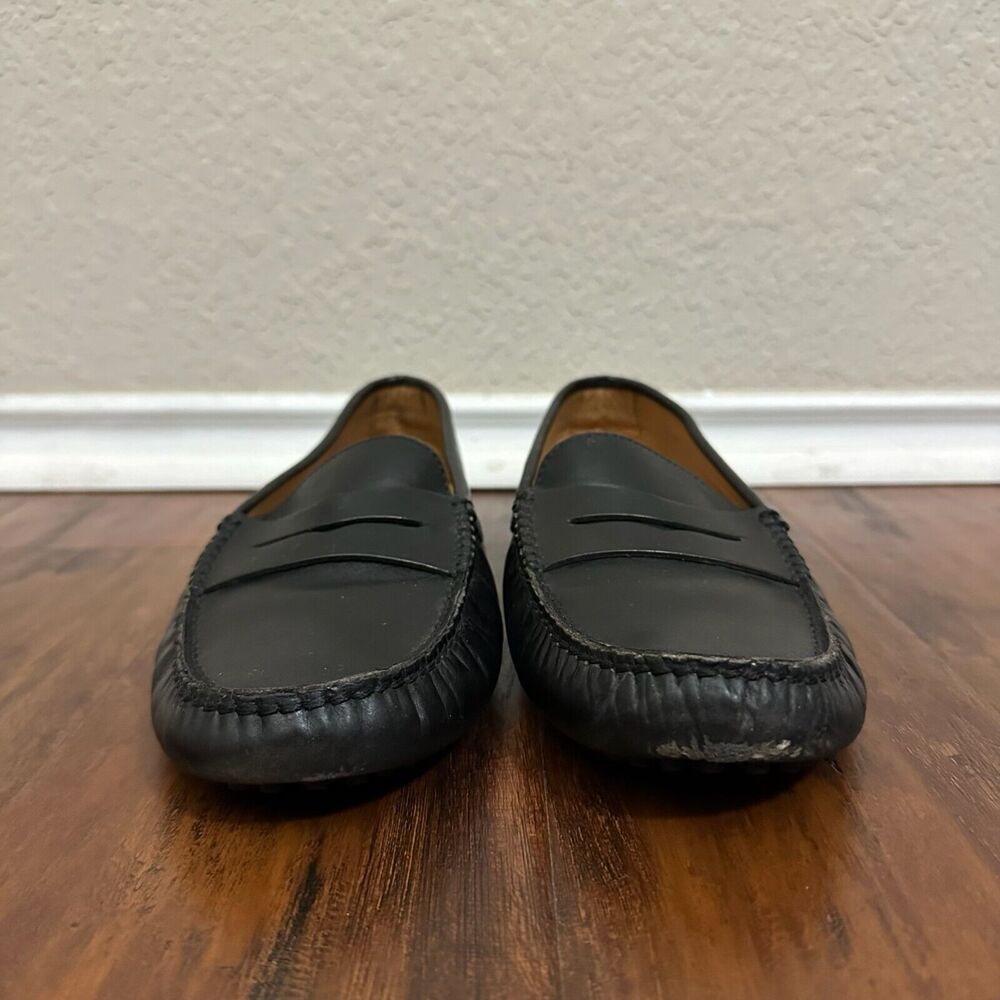 TOD'S Gommino Driving Loafers Black Leather Moccasin Slip On
6 US - Picture 4 of 12